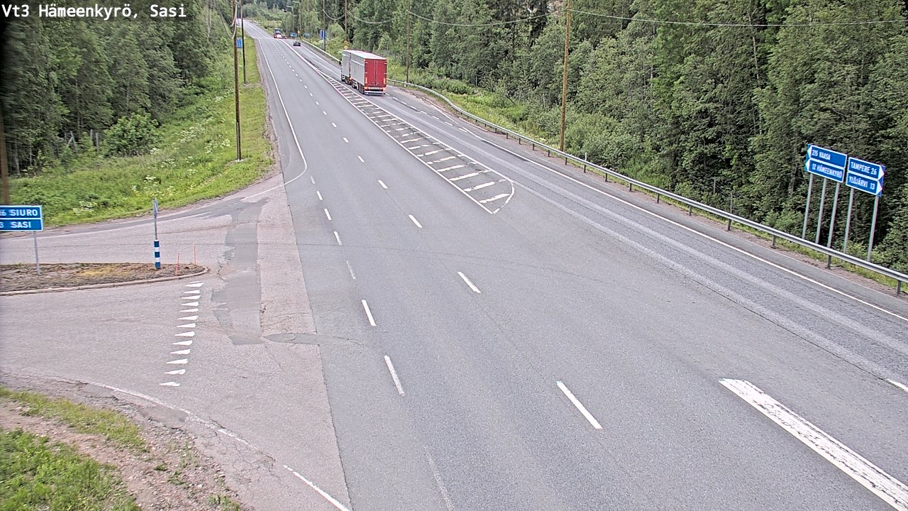 Weather Camera Image Väg 3 Hämeenkyrö, Sasi, Hämeenkyrö, Pirkanmaa