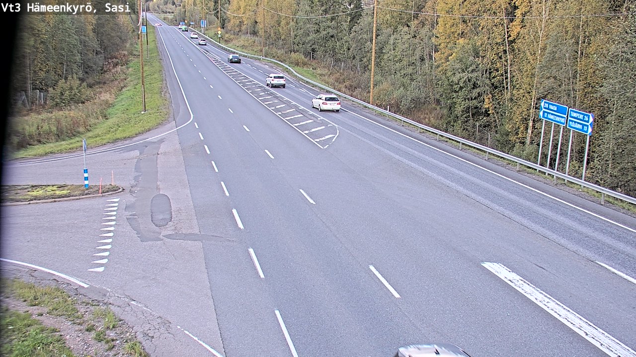 Weather Camera Image Road 3 Hämeenkyrö, Sasi, Hämeenkyrö, Pirkanmaa