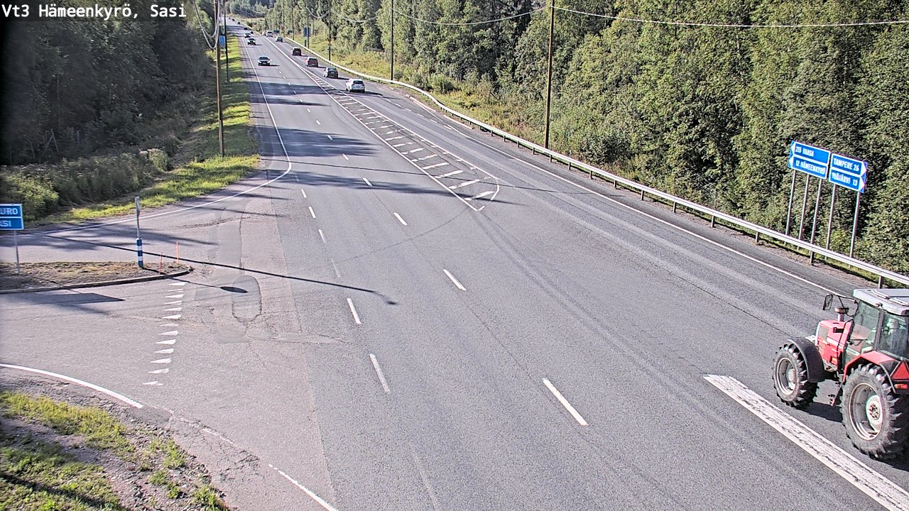 Kelikamerat Kuva Tie 3 Hämeenkyrö, Sasi, Hämeenkyrö, Pirkanmaa