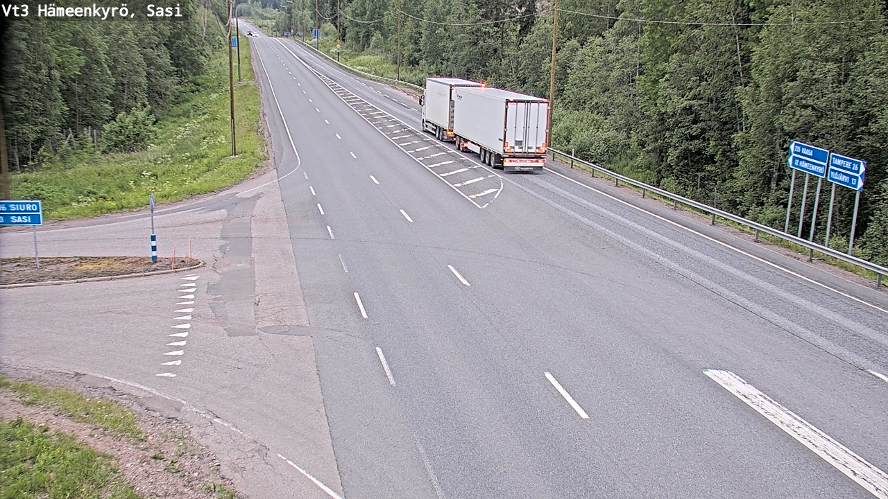 Kelikamerat Kuva Tie 3 Hämeenkyrö, Sasi, Hämeenkyrö, Pirkanmaa