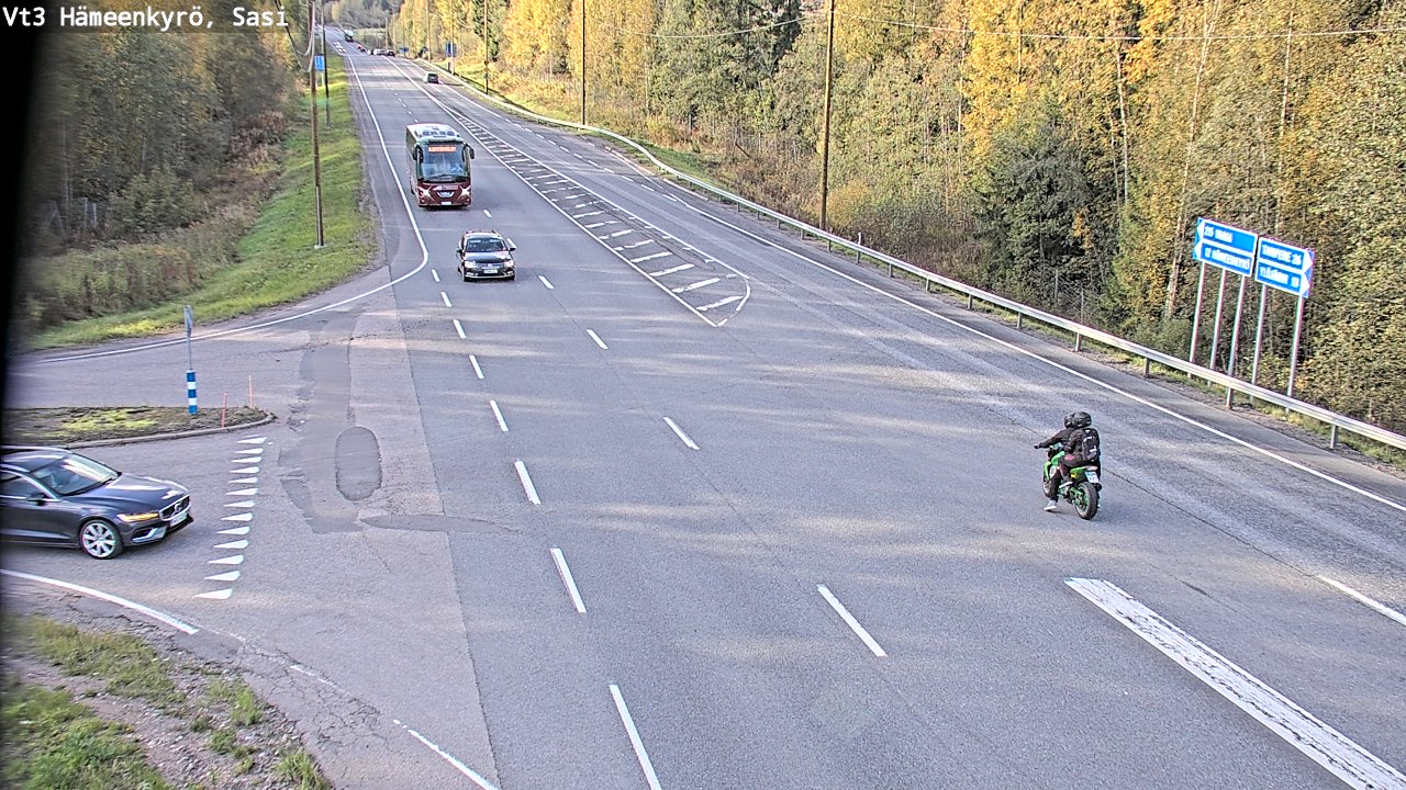 Weather Camera Image Road 3 Hämeenkyrö, Sasi, Hämeenkyrö, Pirkanmaa