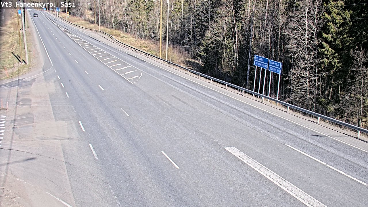 Weather Camera Image Road 3 Hämeenkyrö, Sasi, Hämeenkyrö, Pirkanmaa