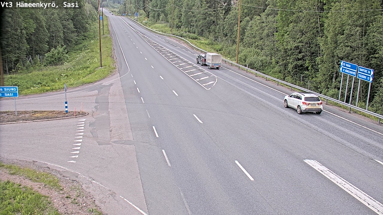 Kelikamerat Kuva Tie 3 Hämeenkyrö, Sasi, Hämeenkyrö, Pirkanmaa