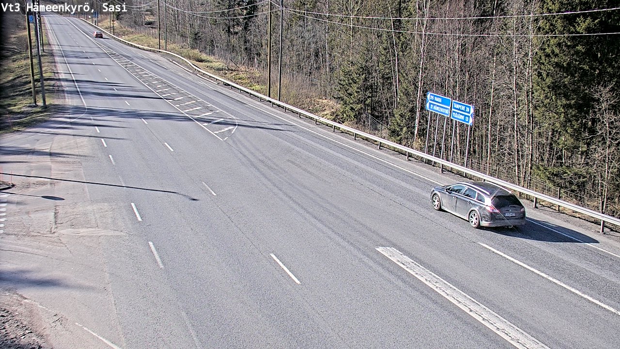Weather Camera Image Road 3 Hämeenkyrö, Sasi, Hämeenkyrö, Pirkanmaa