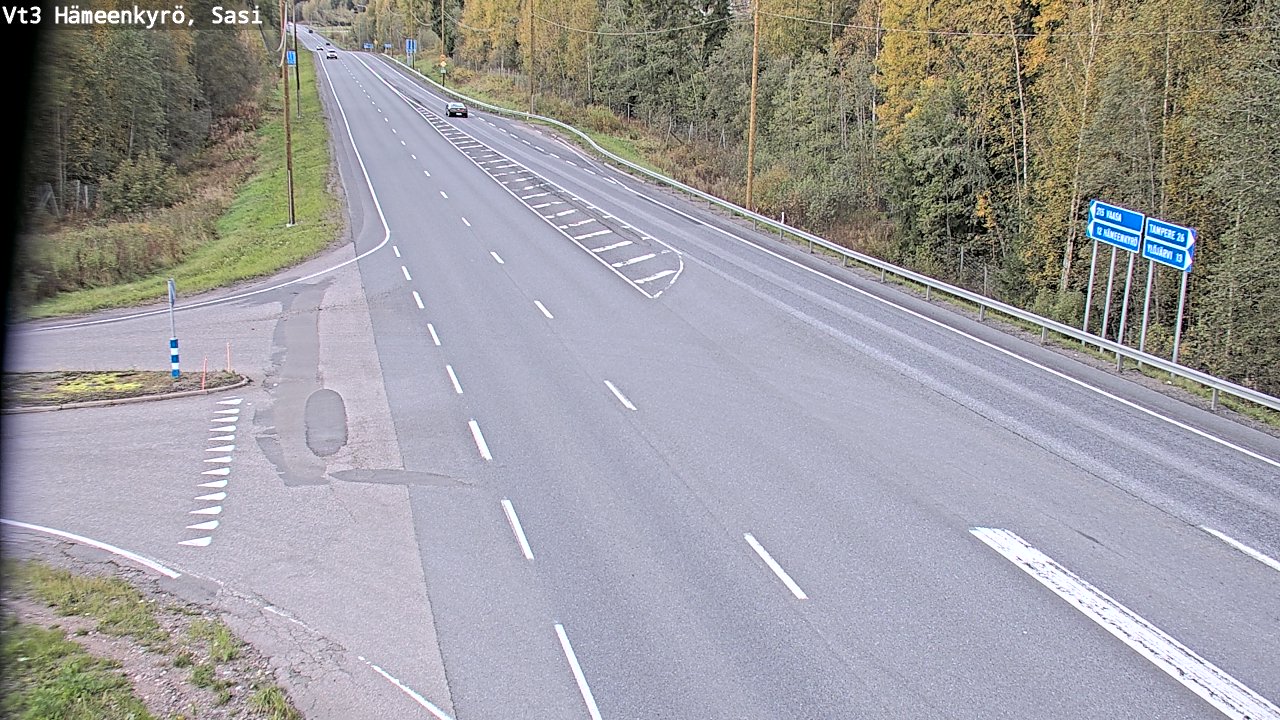 Weather Camera Image Road 3 Hämeenkyrö, Sasi, Hämeenkyrö, Pirkanmaa