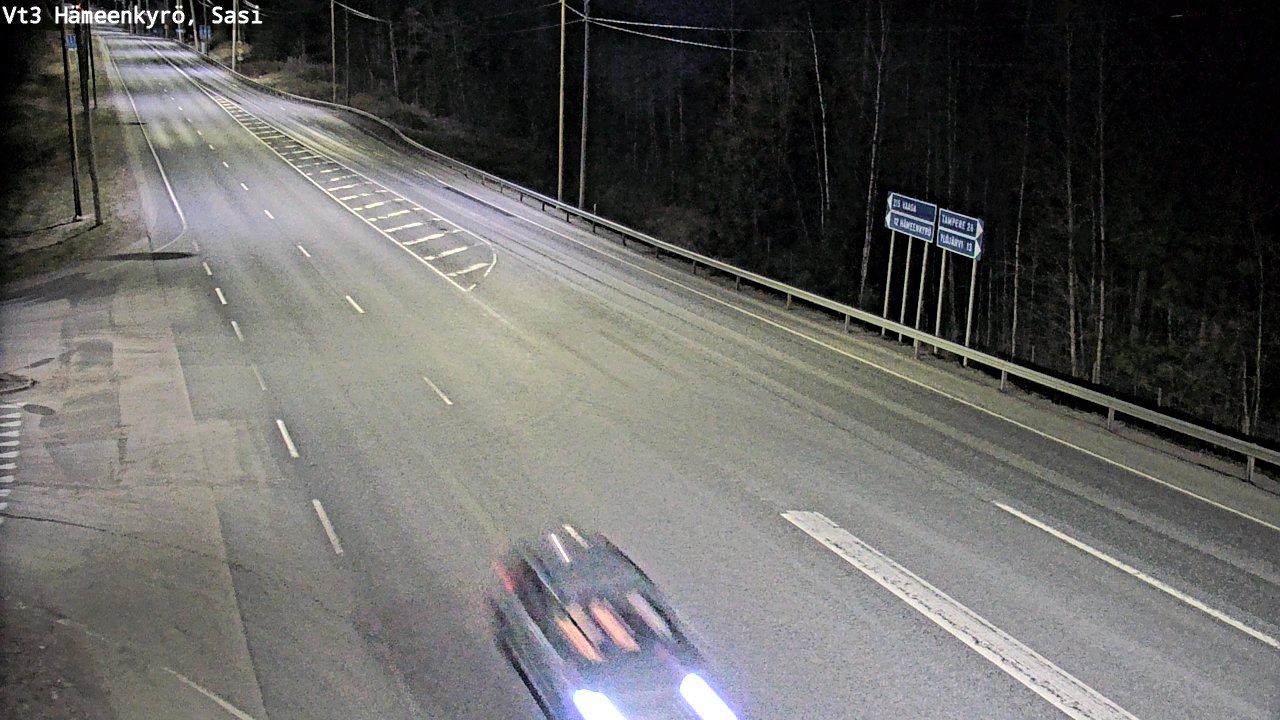 Weather Camera Image Road 3 Hämeenkyrö, Sasi, Hämeenkyrö, Pirkanmaa