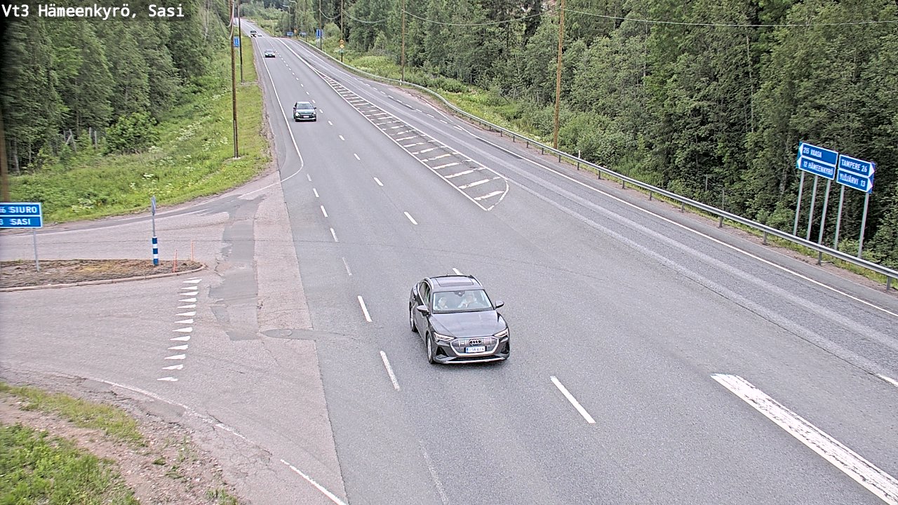 Weather Camera Image Väg 3 Hämeenkyrö, Sasi, Hämeenkyrö, Pirkanmaa