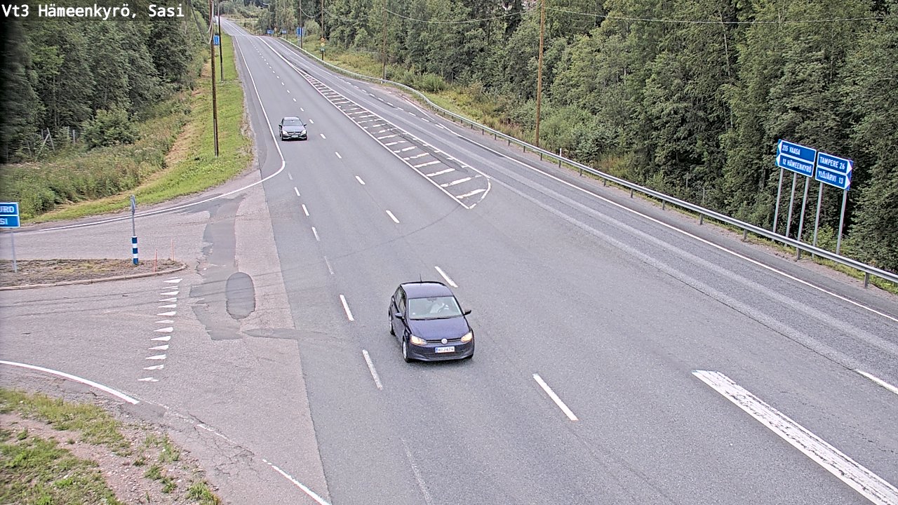 Weather Camera Image Road 3 Hämeenkyrö, Sasi, Hämeenkyrö, Pirkanmaa