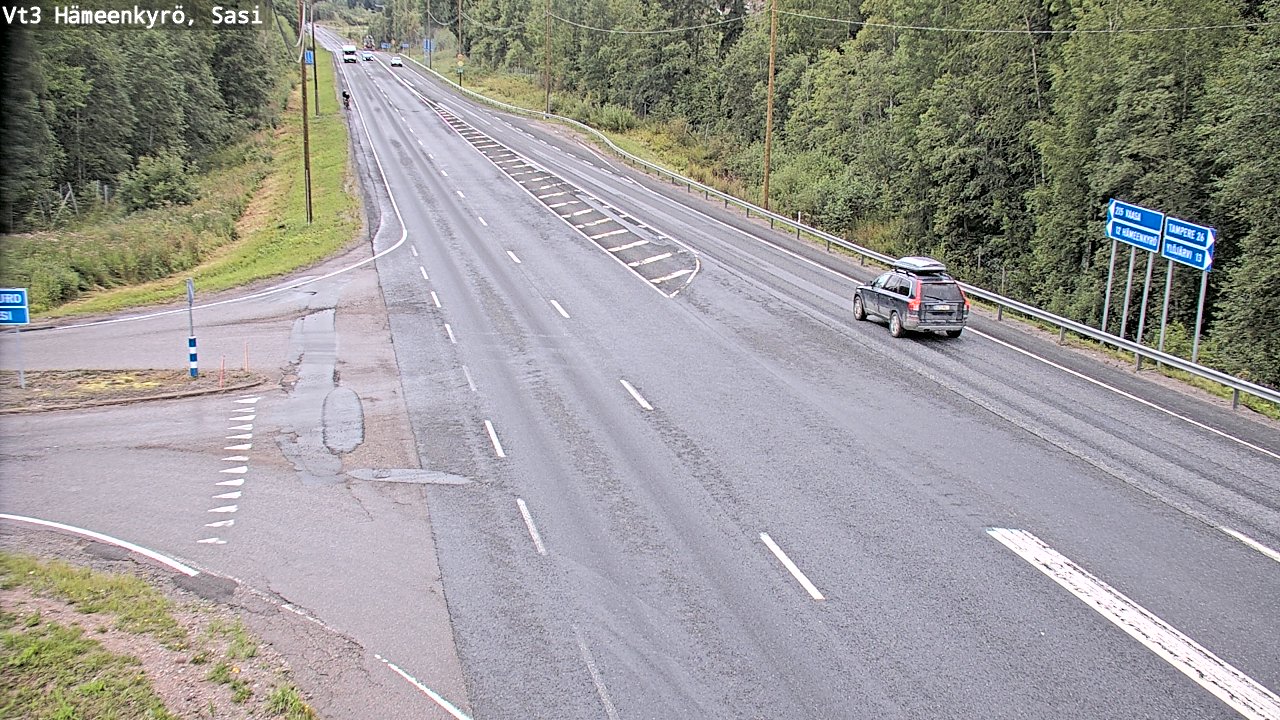 Weather Camera Image Väg 3 Hämeenkyrö, Sasi, Hämeenkyrö, Pirkanmaa