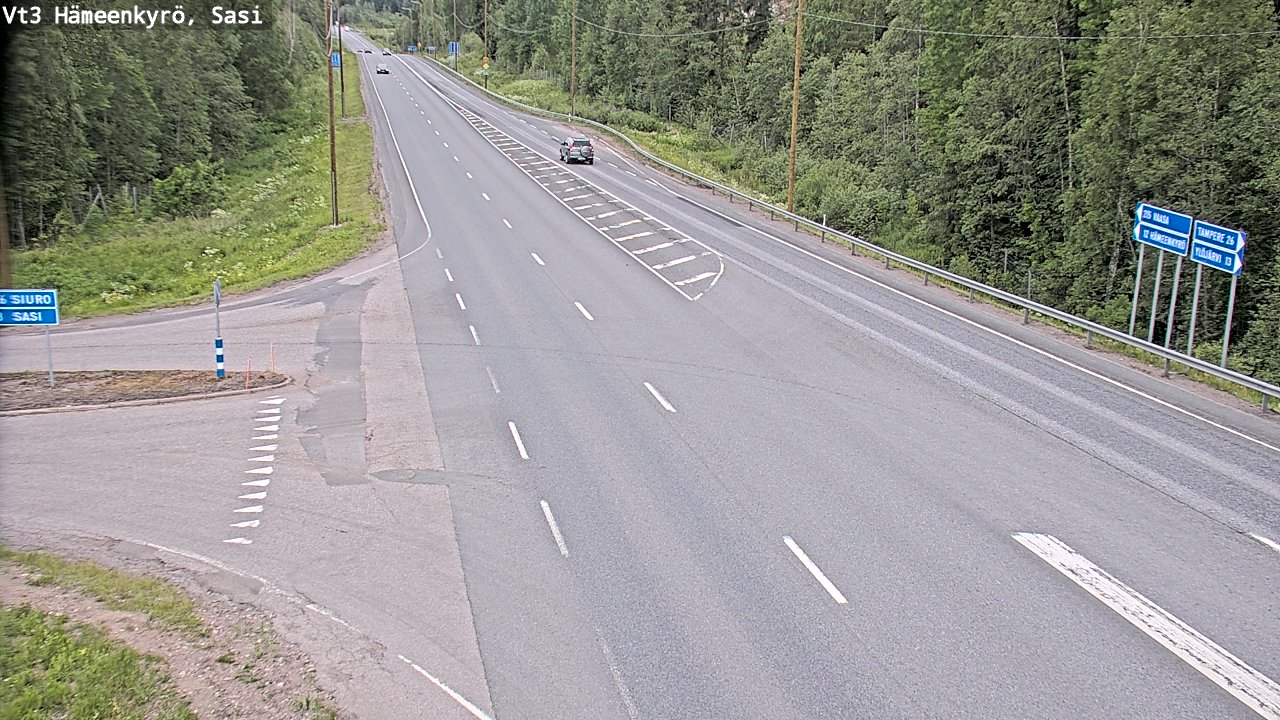 Weather Camera Image Väg 3 Hämeenkyrö, Sasi, Hämeenkyrö, Pirkanmaa