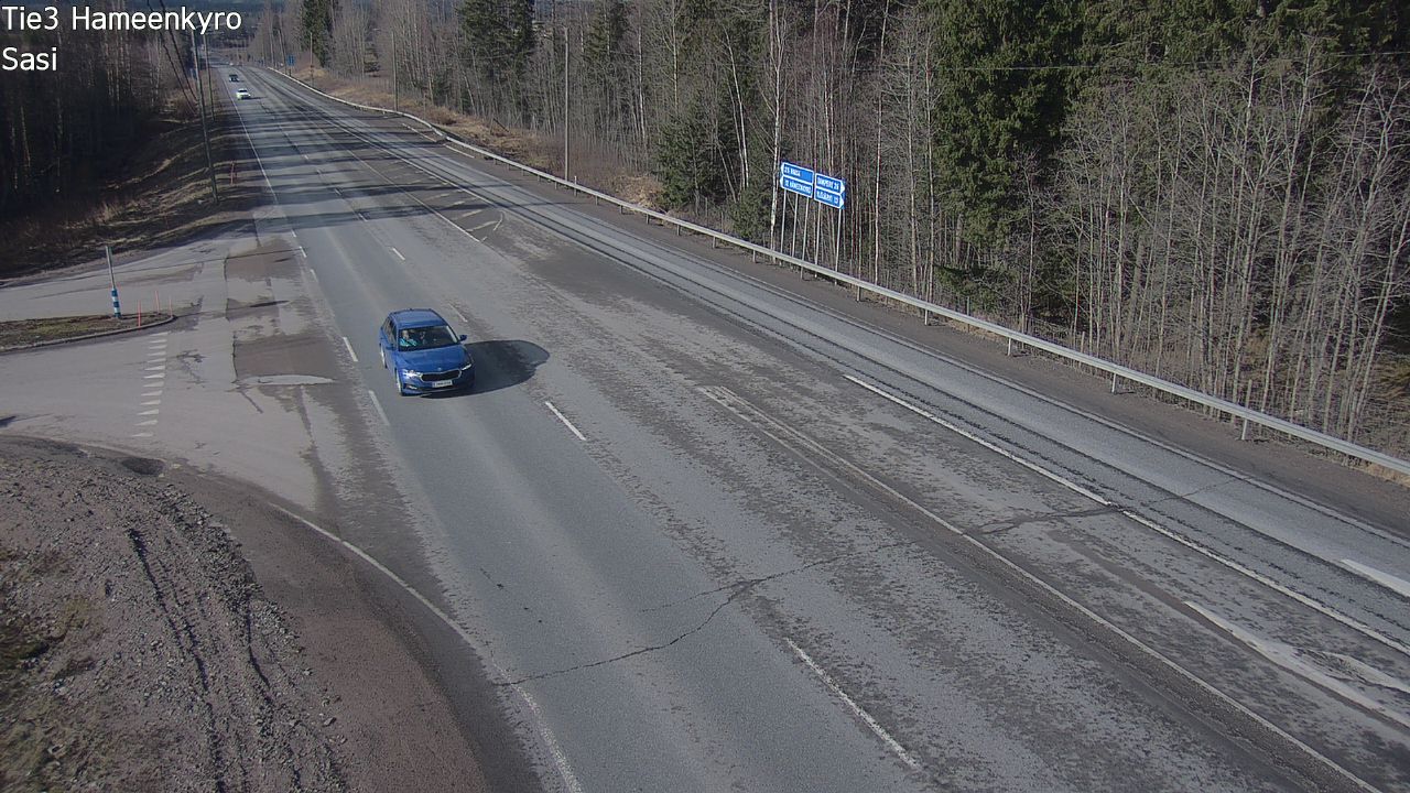Weather Camera Image Road 3 Hämeenkyrö, Sasi, Hämeenkyrö, Pirkanmaa