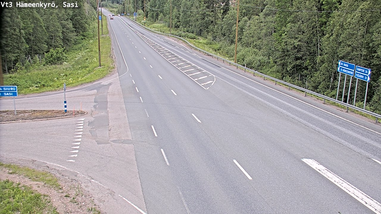 Weather Camera Image Väg 3 Hämeenkyrö, Sasi, Hämeenkyrö, Pirkanmaa