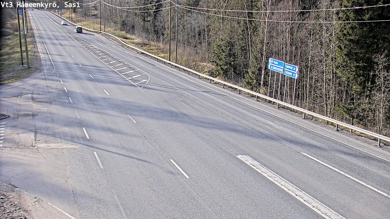 Weather Camera Image Road 3 Hämeenkyrö, Sasi, Hämeenkyrö, Pirkanmaa