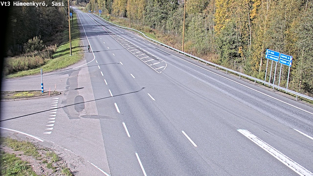 Weather Camera Image Road 3 Hämeenkyrö, Sasi, Hämeenkyrö, Pirkanmaa