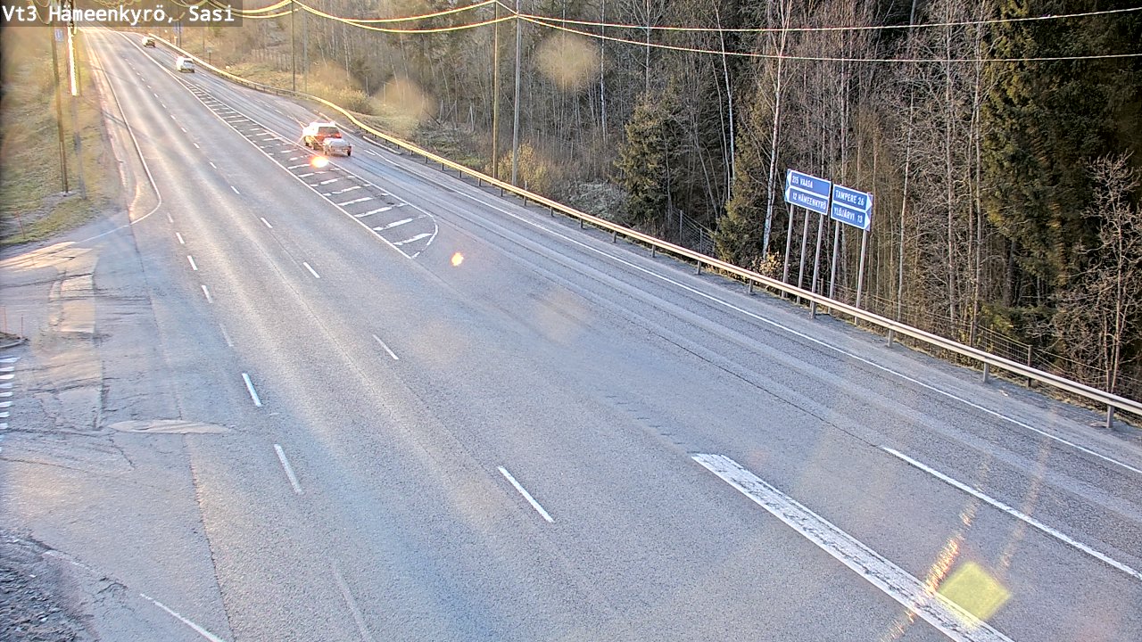 Weather Camera Image Road 3 Hämeenkyrö, Sasi, Hämeenkyrö, Pirkanmaa