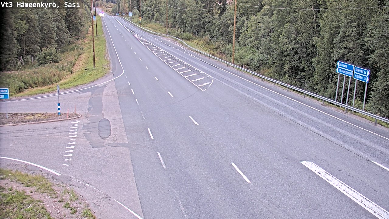 Weather Camera Image Road 3 Hämeenkyrö, Sasi, Hämeenkyrö, Pirkanmaa