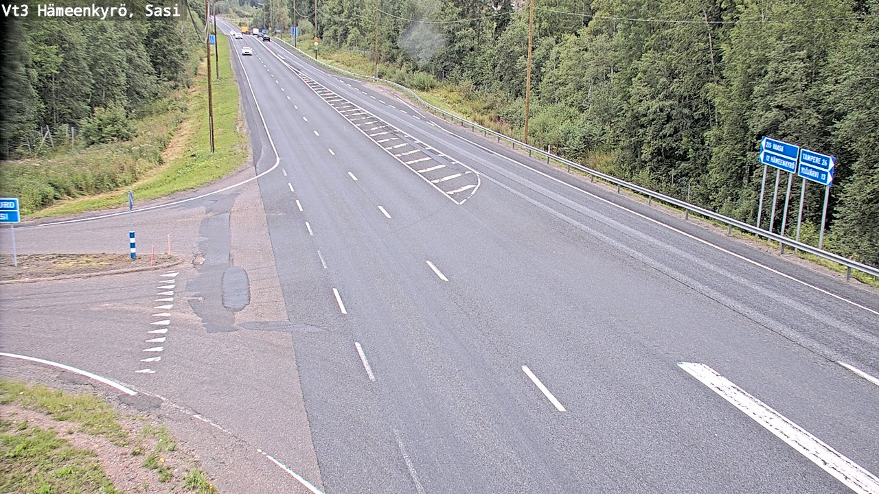 Weather Camera Image Väg 3 Hämeenkyrö, Sasi, Hämeenkyrö, Pirkanmaa