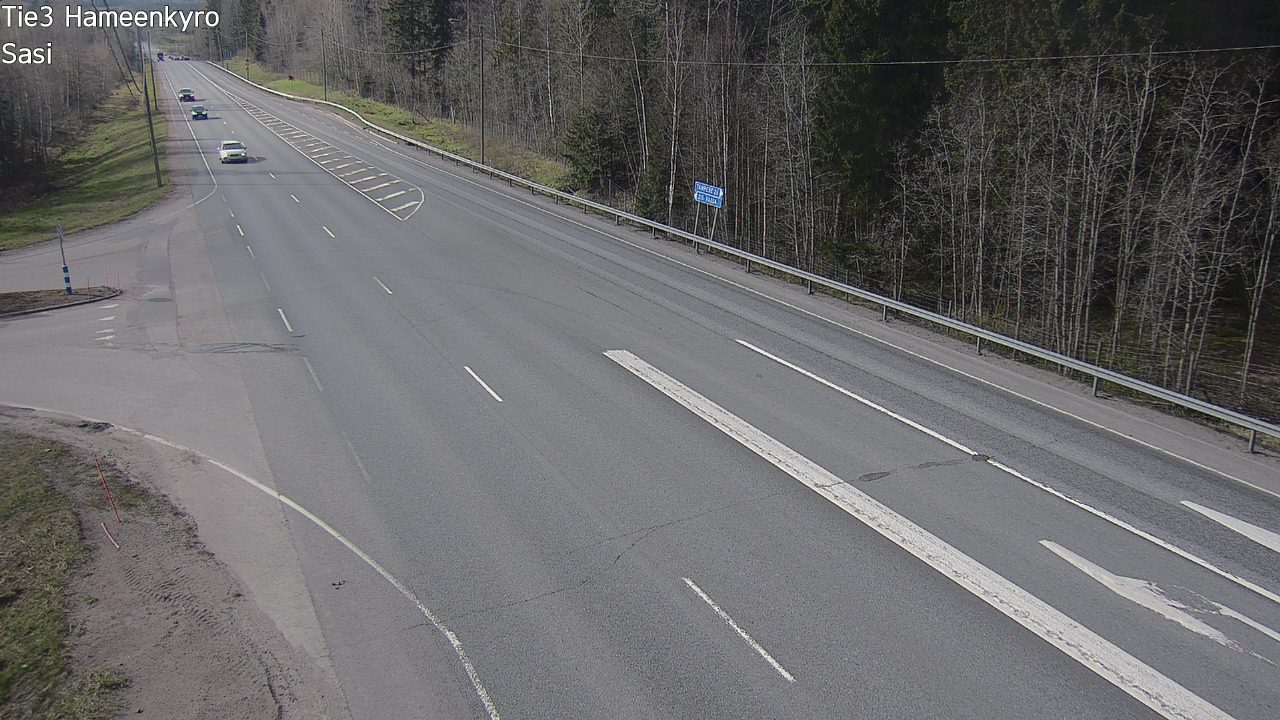 Weather Camera Image Road 3 Hämeenkyrö, Sasi, Hämeenkyrö, Pirkanmaa