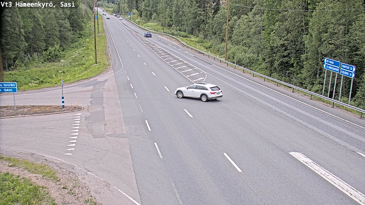 Weather Camera Image Väg 3 Hämeenkyrö, Sasi, Hämeenkyrö, Pirkanmaa