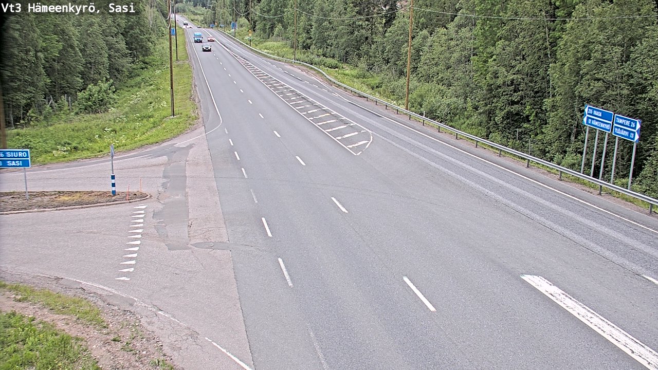 Weather Camera Image Väg 3 Hämeenkyrö, Sasi, Hämeenkyrö, Pirkanmaa