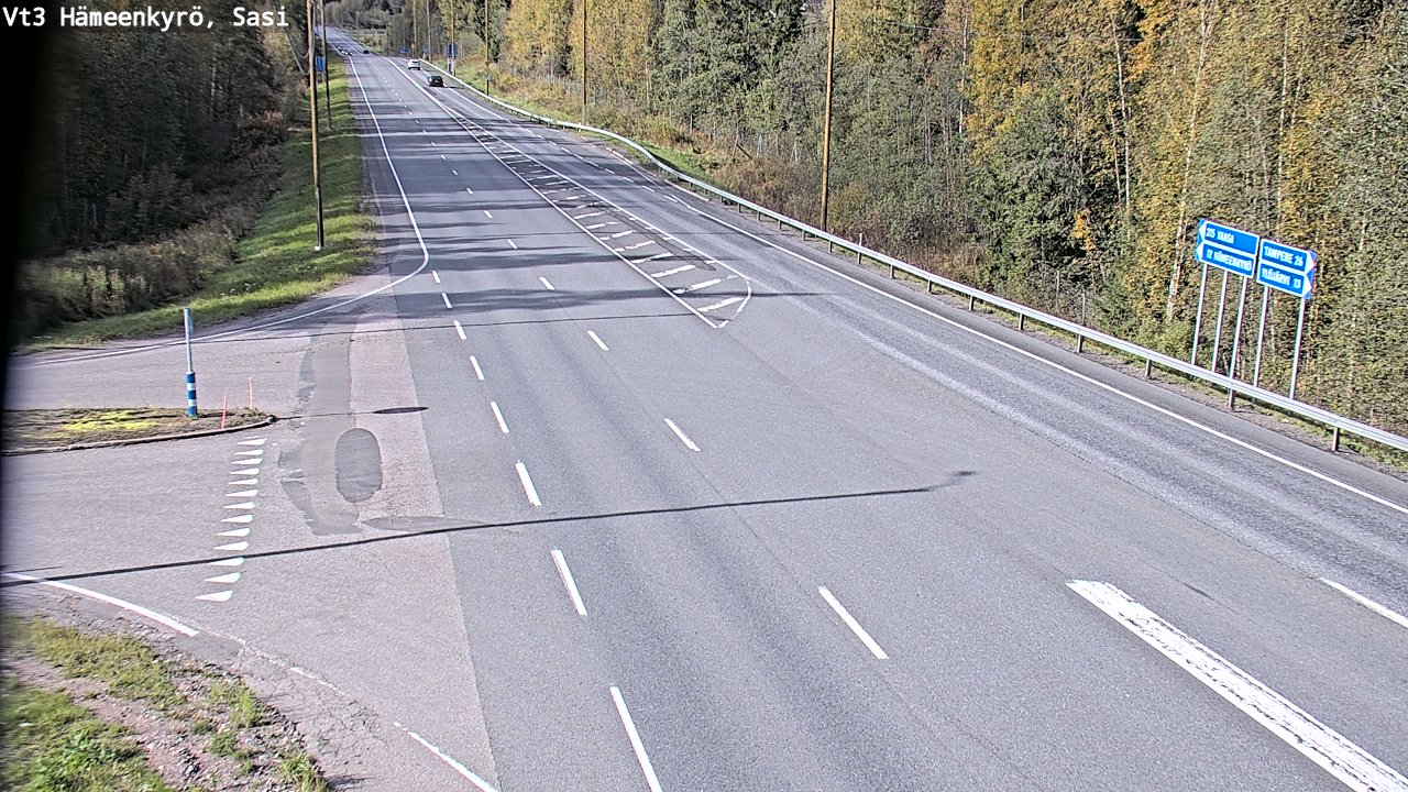 Weather Camera Image Road 3 Hämeenkyrö, Sasi, Hämeenkyrö, Pirkanmaa