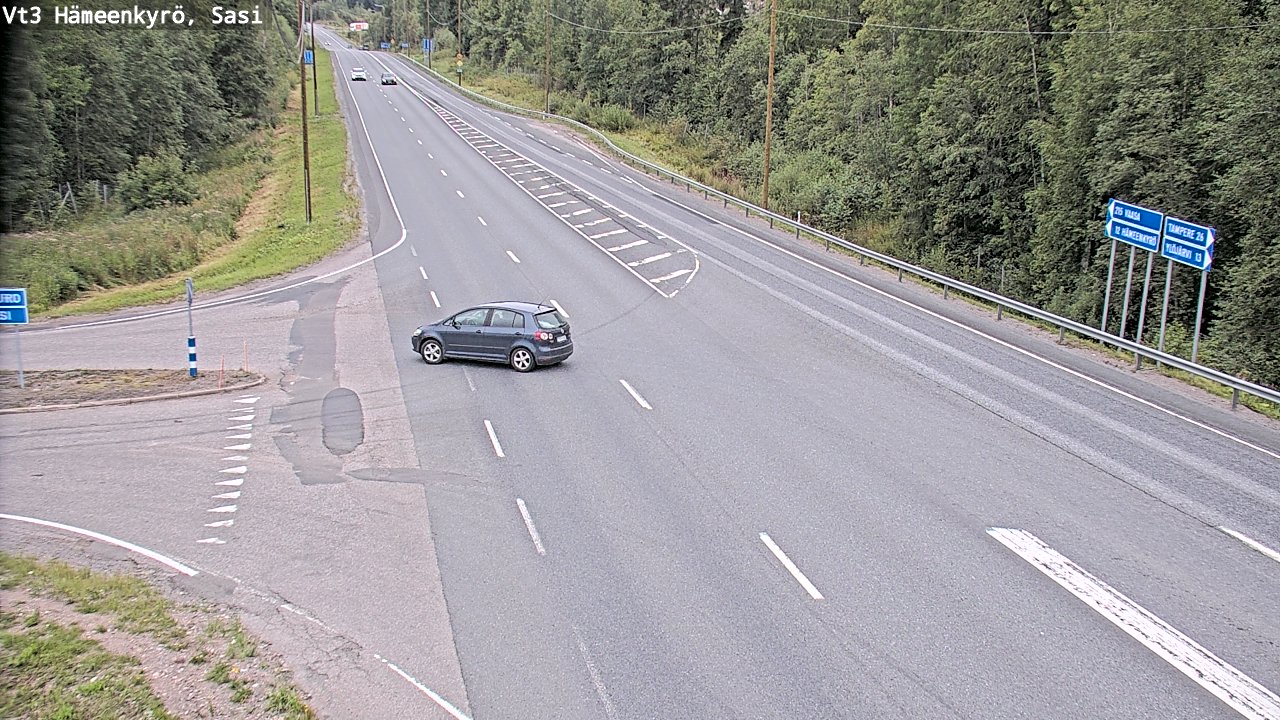 Weather Camera Image Road 3 Hämeenkyrö, Sasi, Hämeenkyrö, Pirkanmaa