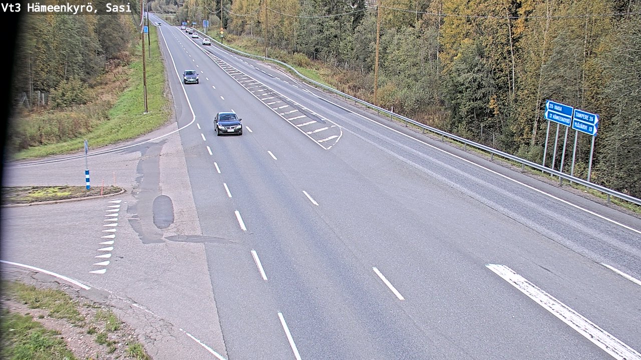 Weather Camera Image Road 3 Hämeenkyrö, Sasi, Hämeenkyrö, Pirkanmaa