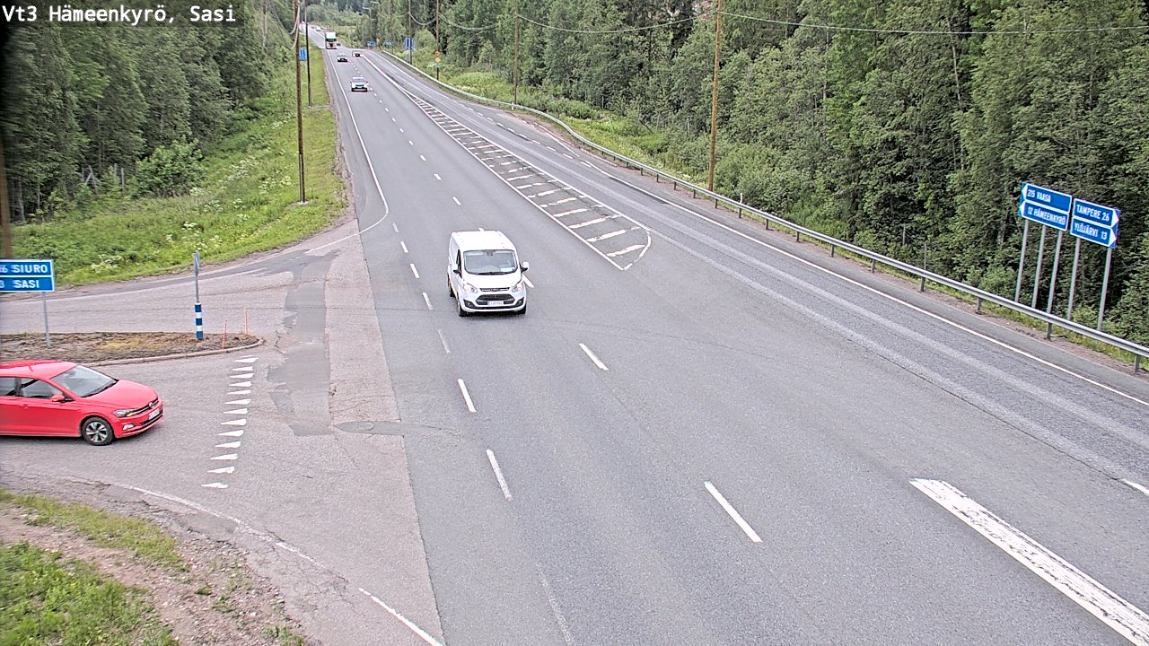 Weather Camera Image Väg 3 Hämeenkyrö, Sasi, Hämeenkyrö, Pirkanmaa