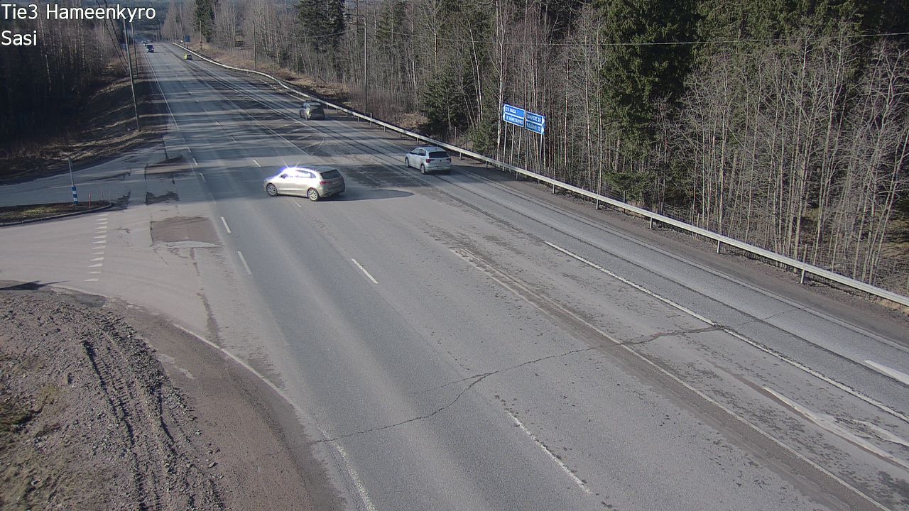 Weather Camera Image Road 3 Hämeenkyrö, Sasi, Hämeenkyrö, Pirkanmaa