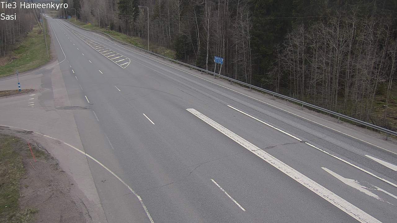 Weather Camera Image Road 3 Hämeenkyrö, Sasi, Hämeenkyrö, Pirkanmaa