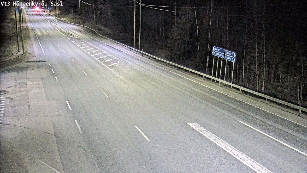 Weather Camera Image Road 3 Hämeenkyrö, Sasi, Hämeenkyrö, Pirkanmaa