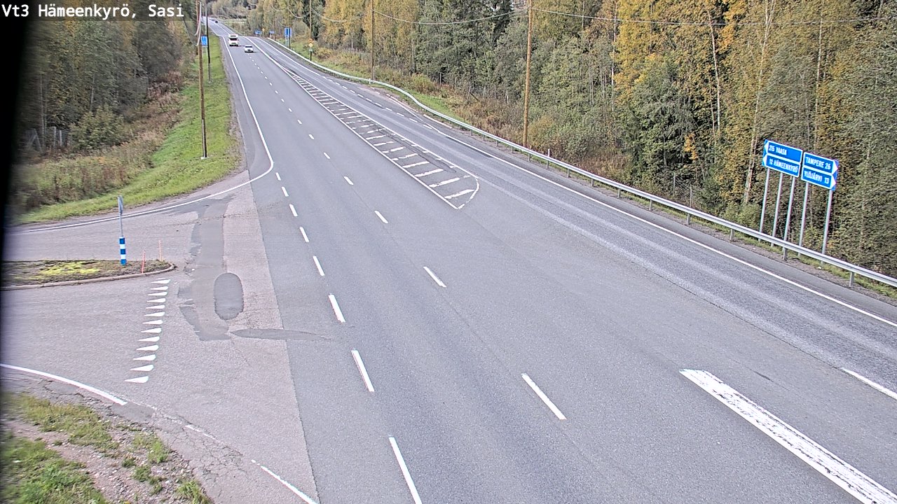 Weather Camera Image Road 3 Hämeenkyrö, Sasi, Hämeenkyrö, Pirkanmaa