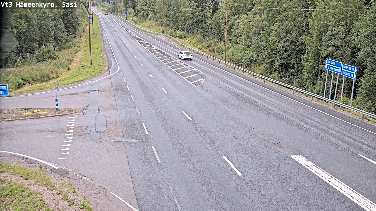 Weather Camera Image Road 3 Hämeenkyrö, Sasi, Hämeenkyrö, Pirkanmaa