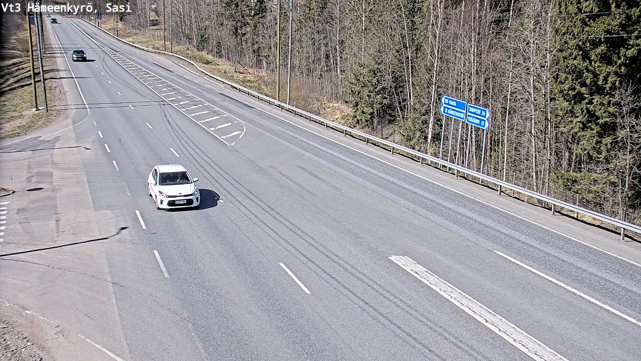 Weather Camera Image Road 3 Hämeenkyrö, Sasi, Hämeenkyrö, Pirkanmaa