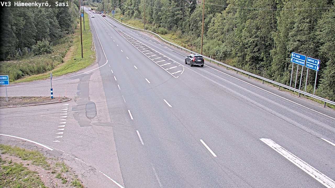 Kelikamerat Kuva Tie 3 Hämeenkyrö, Sasi, Hämeenkyrö, Pirkanmaa