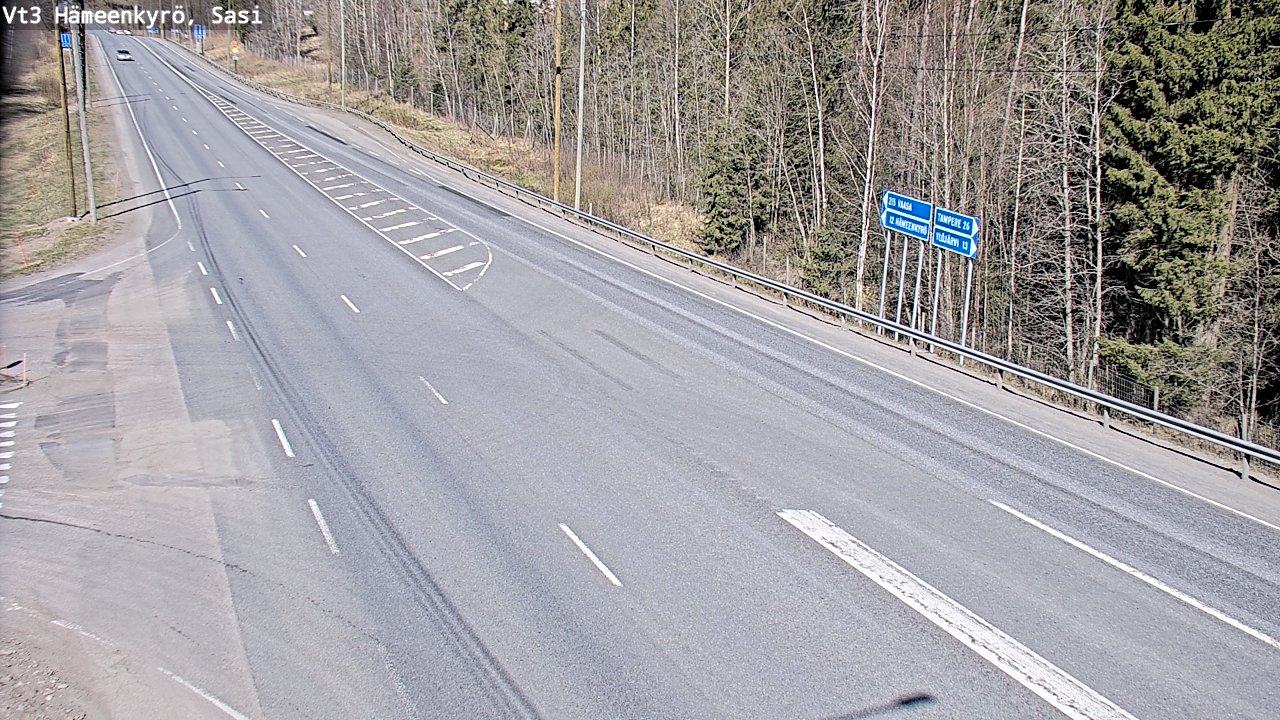 Weather Camera Image Road 3 Hämeenkyrö, Sasi, Hämeenkyrö, Pirkanmaa