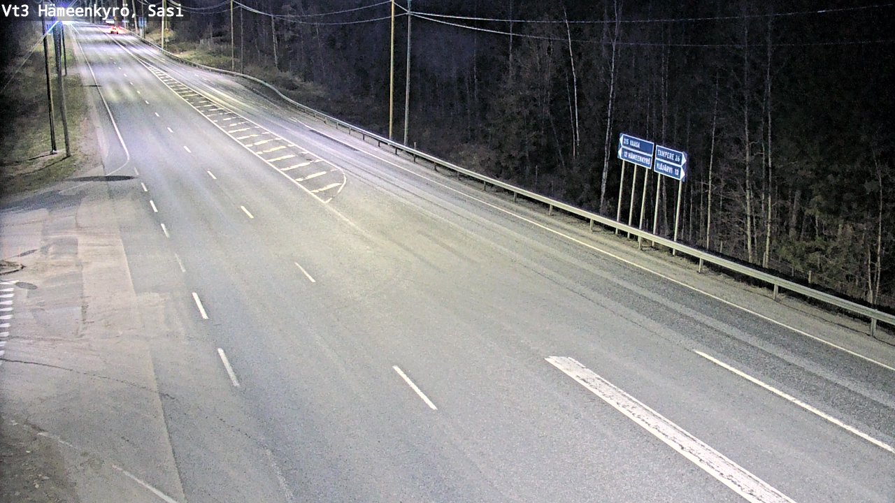 Weather Camera Image Road 3 Hämeenkyrö, Sasi, Hämeenkyrö, Pirkanmaa