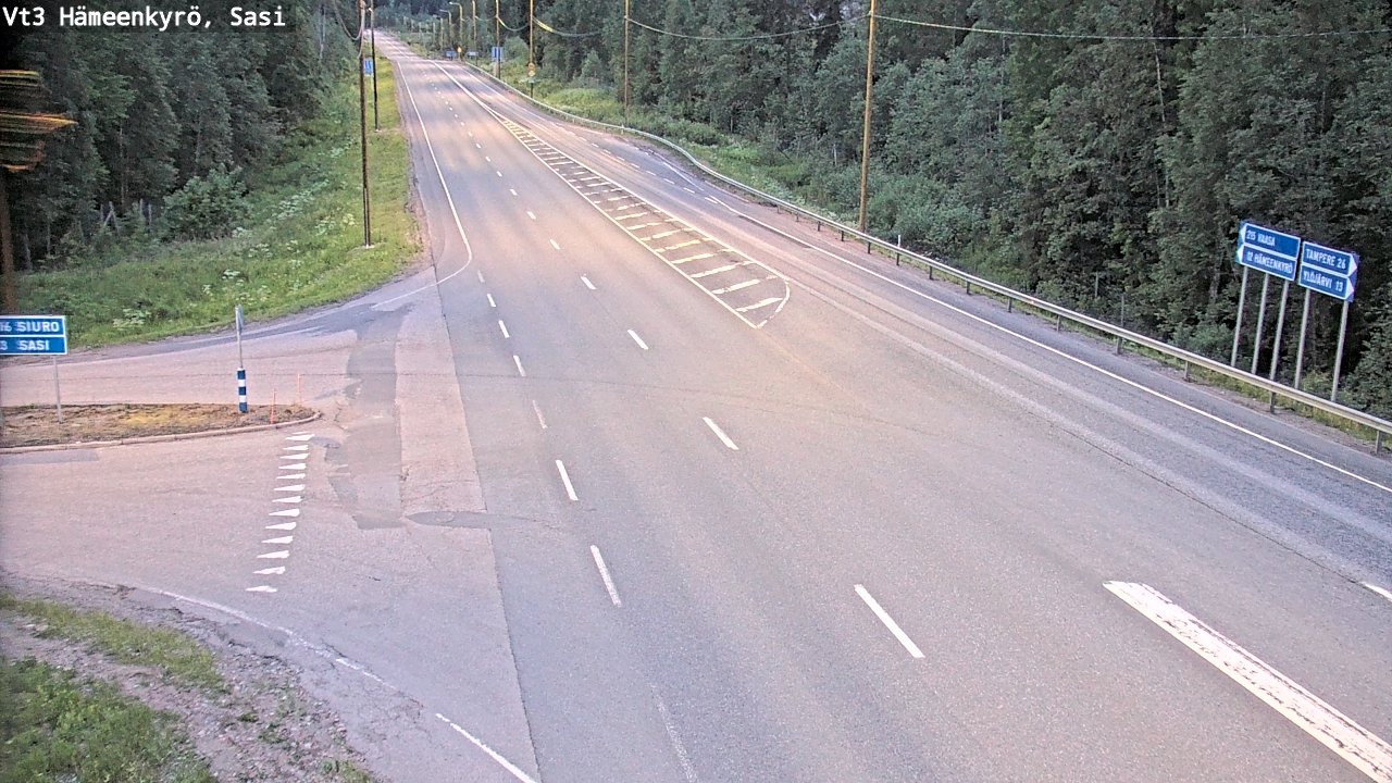 Kelikamerat Kuva Tie 3 Hämeenkyrö, Sasi, Hämeenkyrö, Pirkanmaa