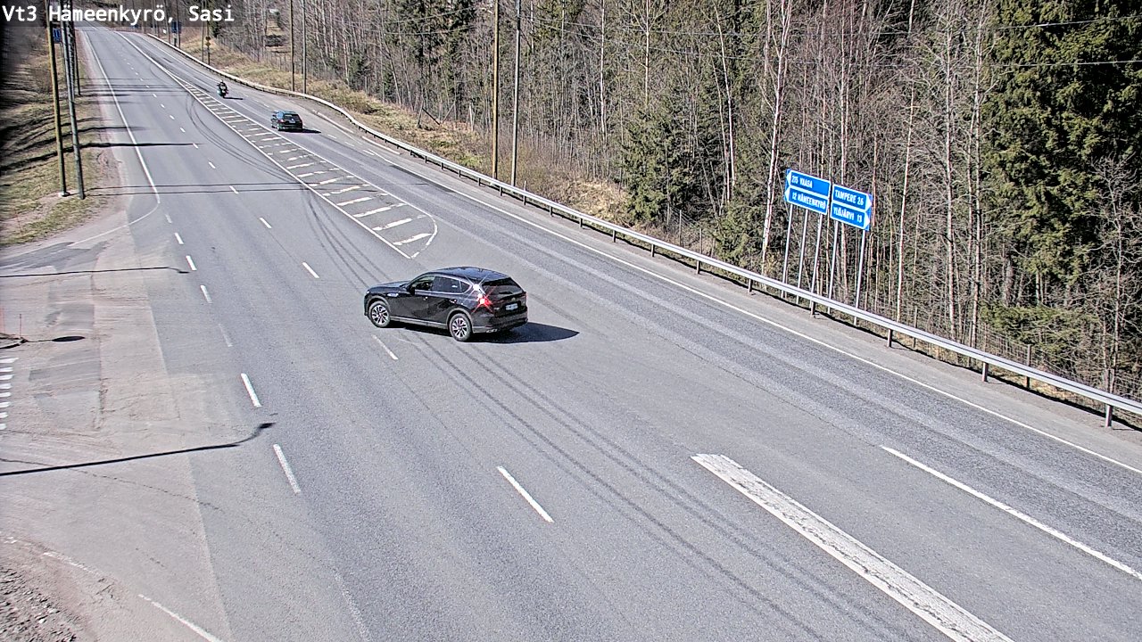 Weather Camera Image Road 3 Hämeenkyrö, Sasi, Hämeenkyrö, Pirkanmaa