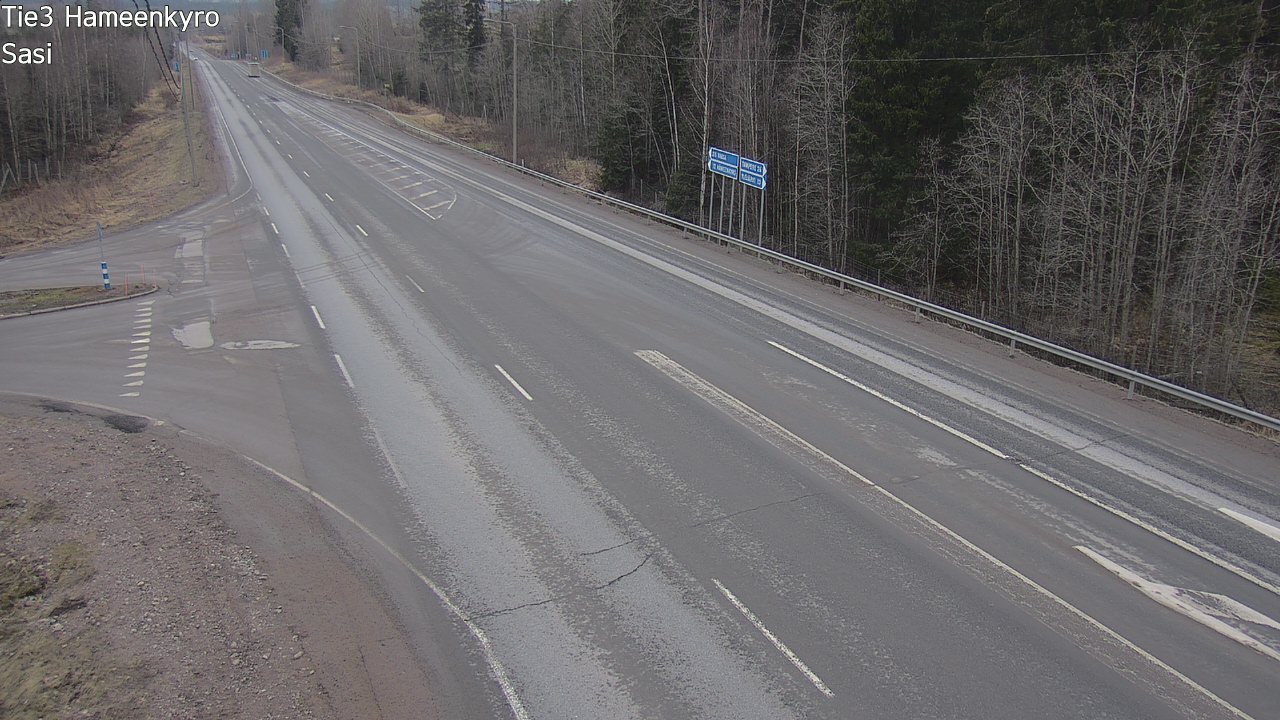 Weather Camera Image Road 3 Hämeenkyrö, Sasi, Hämeenkyrö, Pirkanmaa