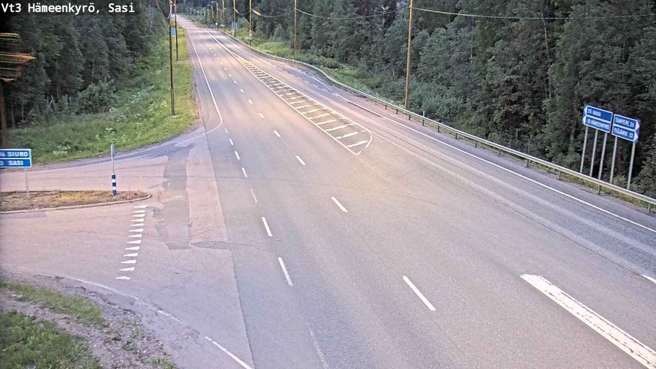 Kelikamerat Kuva Tie 3 Hämeenkyrö, Sasi, Hämeenkyrö, Pirkanmaa