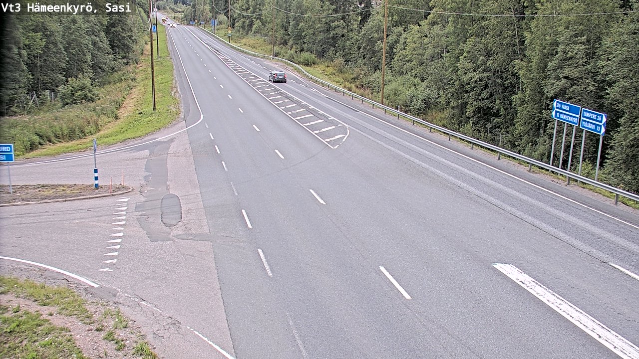 Weather Camera Image Road 3 Hämeenkyrö, Sasi, Hämeenkyrö, Pirkanmaa