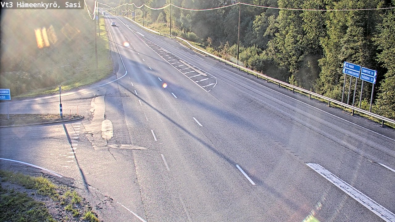 Kelikamerat Kuva Tie 3 Hämeenkyrö, Sasi, Hämeenkyrö, Pirkanmaa