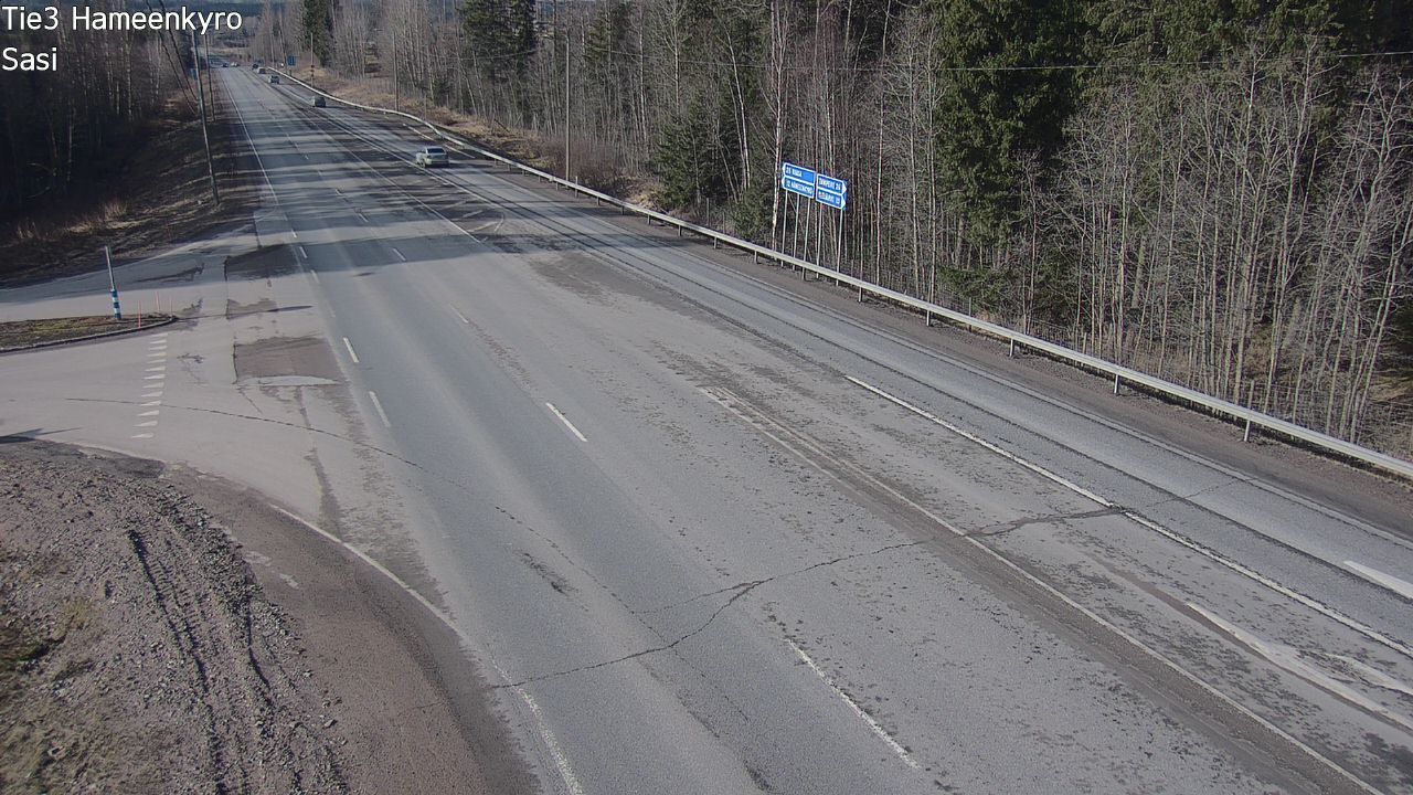 Weather Camera Image Road 3 Hämeenkyrö, Sasi, Hämeenkyrö, Pirkanmaa