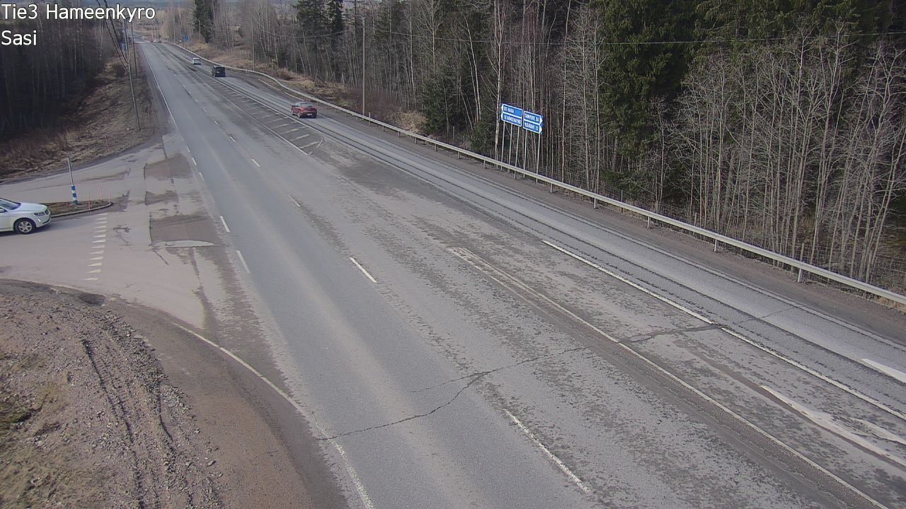 Weather Camera Image Road 3 Hämeenkyrö, Sasi, Hämeenkyrö, Pirkanmaa