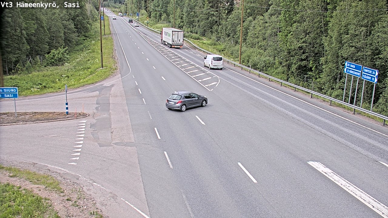 Weather Camera Image Väg 3 Hämeenkyrö, Sasi, Hämeenkyrö, Pirkanmaa
