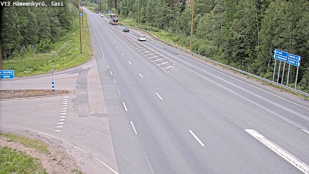 Weather Camera Image Väg 3 Hämeenkyrö, Sasi, Hämeenkyrö, Pirkanmaa