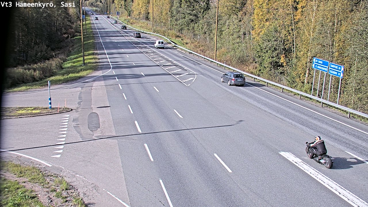Weather Camera Image Road 3 Hämeenkyrö, Sasi, Hämeenkyrö, Pirkanmaa