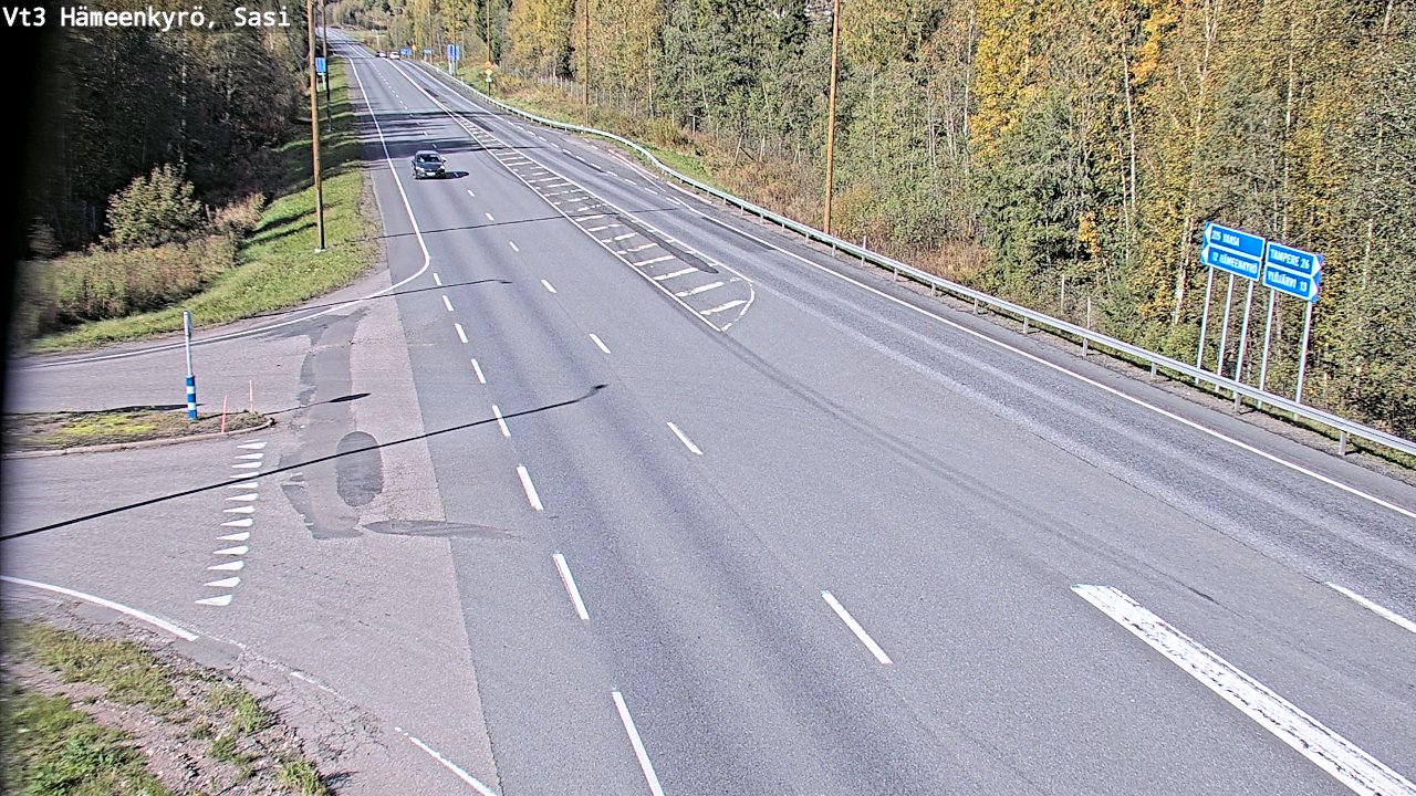Weather Camera Image Road 3 Hämeenkyrö, Sasi, Hämeenkyrö, Pirkanmaa