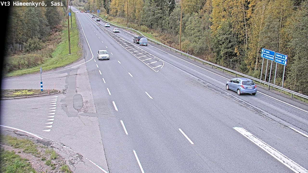 Kelikamerat Kuva Tie 3 Hämeenkyrö, Sasi, Hämeenkyrö, Pirkanmaa
